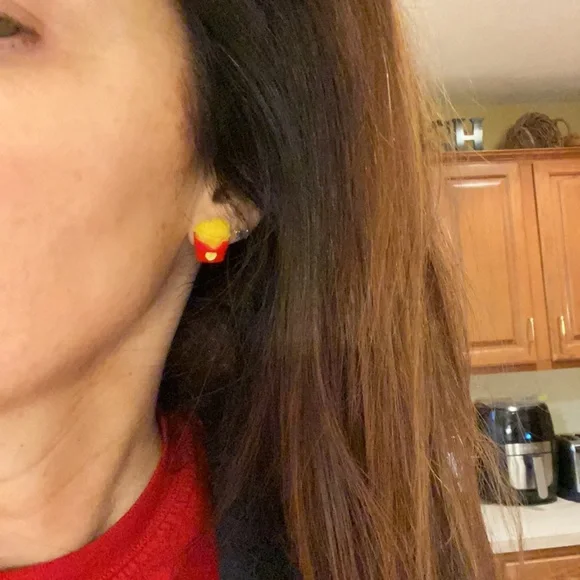 NEW French Fry Earrings - Picture 4 of 4